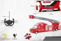 Пожарная машина Fire Rescue на ДУ с аккумулятором (свет)