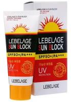 Солнцезащитный крем для лица Lebelage SPF50+/ PA+++, 30 мл