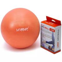 Мяч для пилатес Live Up, 25 см, оранжевый