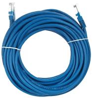 Патч корд 10 м AOpen/Qust UTP 5е RJ45 интернет кабель 10 метров LAN сетевой Ethernet патчкорд синий (ANP511_10M_B)