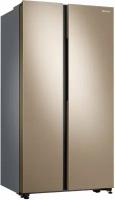Холодильник Side by Side Samsung RS61R5001F8/WT золотистый