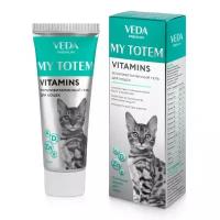 MY TOTEM VITAMINS мультивитаминный гель для кошек, 75 мл