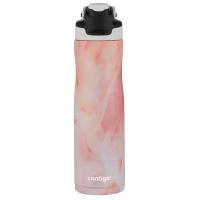 Термос-бутылка Contigo Couture Chill, 0.72л, белый/розовый (2127884)