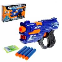 Бластер WOOW TOYS SUPERSHOOT GUN, стреляет мягкими пулями