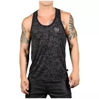 Майка - безрукавка "Slick Tank - Vinyl / Black" / Andrew Christian / Черный