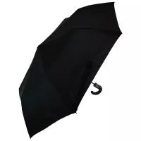 Зонт мужской автомат/Зонт складной/Зонт с чехлом/Черный автомат/Компактный/Прочный