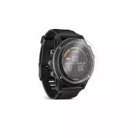 Защитное закаленное противоударное стекло MyPads для умных смарт-часов Garmin Fenix 5X (Sapphire) 26mm с олеофобным покрытием