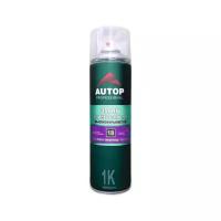 Автоэмаль "Autop" 1К Акриловая Spray Enamel № 18 Черная, матовая, аэрозольная, 650 мл