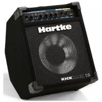 Hartke KICKBACK12 басовый комбоусилитель для электрогитары (комбик) 1х12' алюмин. драйвер, 120 ватт, вход Activ/passiv, баланснный выход XLR, выход на наушники, 3-полосный зквалайзер, регулировка Shape