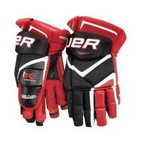 На удалениеперчатки Bauer Vapor 1X Glove MTO JR (размер 10, цвет Белый/красный)