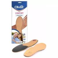 Анатомические/профилактические/ортопедические кожаные стельки COMFORT 37-38