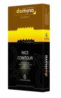 Презервативы с рифленой поверхностью DOMINO Classic Nice Contour - 6 шт