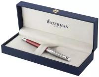 Ручка шариковая Waterman Hemisphere Deluxe 2118292 Marine Red M синие чернила подар. кор