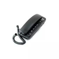Проводной телефон Ritmix RT-100, черный