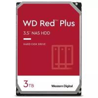 Накопитель на жестком магнитном диске WD Жёсткий диск WD Red Plus™ WD30EFZX 3ТБ 3,5" 5400RPM 128MB (SATA-III) NAS Edition