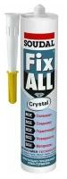 Клей-герметик гибридный прозрачный Fix All Crystal / Фикс Алл Кристалл 290 мл. Soudal 119130