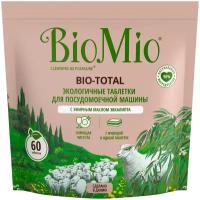 Таблетки для посудомоечной машины BioMio BIO-TOTAL 7 в 1, эфирное масло эвкалипта 60 шт