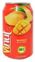 Сокосодержащий напиток Vinut Mango Fruit Juice (Винут Сок Манго) | Упаковка 24 шт, ж/б 0,33 л