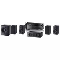 Домашний кинотеатр 5.1 DENON+HECO (AVRS650HBKE2+AURORA 300+AURORA Center 30+AURORA 300+AURORA Sub 30A)