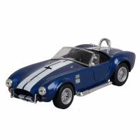 Машинка металлическая инерционная 1965 Shelby Cobra 427 KT5322D 1:32 KINSMART