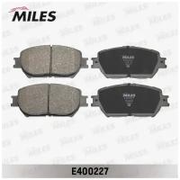 Тормозные колодки, Miles, E400227, передние, Toyota Camry, 4 шт