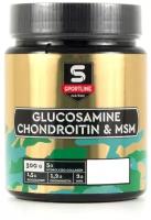 Глюкозамин-хондроитин концентрат SportLine Nutrition Glucosamine & Chondroitin & MSM Powder 300g (Дыня)