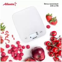 Весы кухонные электронные Atlanta ATH-6198 (white)