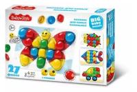 Мозаика для самых маленьких BABY TOYS "Бабочка" d40/4 цв/ 27 элементов