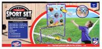 Футбольные ворота игра для детей на меткость Футбол, Баскетбол, Рэгби, S+S Toys