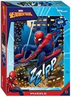 Пазл Step puzzle . Человек-паук. Marvel . 60 деталей