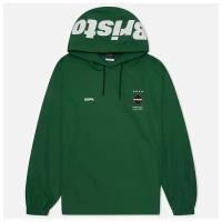 Мужская куртка анорак F.C. Real Bristol Logo Applique Pullover Hoodie зелёный, Размер S