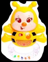 Развивающая игрушка Zabiaka Весёлая пчёлка 7258280, желтый
