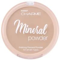 CHARME Пудра для лица компактная MINERAL 03 Песочный 8 г