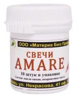 Свечи "Amare", банка, 1 шт