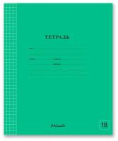 Тетрадь комплект 20 шт. "SVETOCH" "Классная" A5+ 18 л. клетка на скобе ученическая школьная 000300 Зеленая