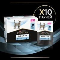 Пищевая добавка PRO PLAN Hydra Care, для поддержания водного баланса, 10х85 г