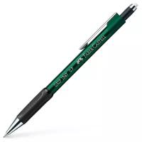 Карандаш механический Faber-Castell Grip 1347 (В, 0.7мм, с ластиком, автоподача грифеля) корпус зеленый (134763)