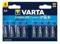 Батарейка Varta LONGLIFE POWER LR6 AA BL8 Alkaline 1.5V 04906121418