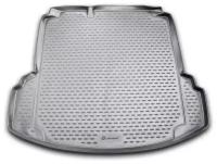 Коврик в багажник VW Jetta, с карманами (Conceptline, Conceptline Plus, Trendline), 2011-2015, 2015-, сед. (полиуретан) / Фольксваген Джетта