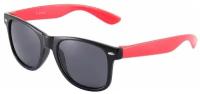 Очки / Street Soul / JHD1028 С-5 Wayfarer Two tone / чёрный с красными дужками