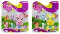 Лошадка в наборе с 4 фигурками Fun Pony (в асс) арт 3201E