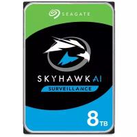 Внутренний жесткий диск 3,5" 8Tb Seagate (ST8000VE001) 256Mb 7200rpm SATA3 Surveillance SkyHawk AI