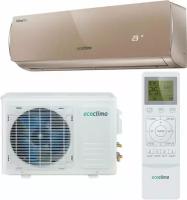 Настенная сплит-система Ecoclima Wind Line EC/I-09QC/ ECW/I-09QCB, inverter, коричневый