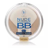 TF Cosmetics пудра компактная Nude Powder BB CTP-15 01 natural 12 г