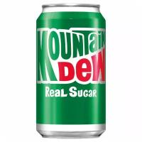 Газированный напиток Mountain Dew Real Sugar 355мл