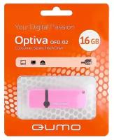 QUMO Флешка 16Gb QUMO Optiva 02 USB 2.0 розовый