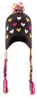 Вязанная шапка для девочек Reima,518176-1880 Ani dark chocolate, размер 48