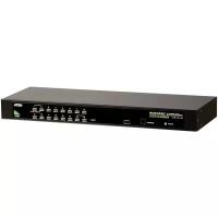 KVM переключатель ATEN CS1316 / CS1316-AT-G, 16-портовый PS/2, USB, VGA KVM коммутатор ... ATEN CS1316-AT-G