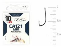 Крючки Cobra ALLROUND сер. CA121MIX разм. 010 10шт