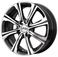 Диск колесный iFree Апероль 6xR15 5x100 ET38 ЦО57,1 черный глянцевый с полированной лицевой частью 365802